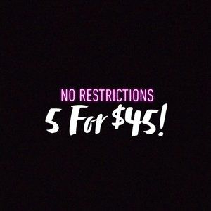 5 Pack of Pins (No Restrictions Mix & Match)